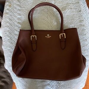 Purple Kate Spade purse. Large. New, never used.